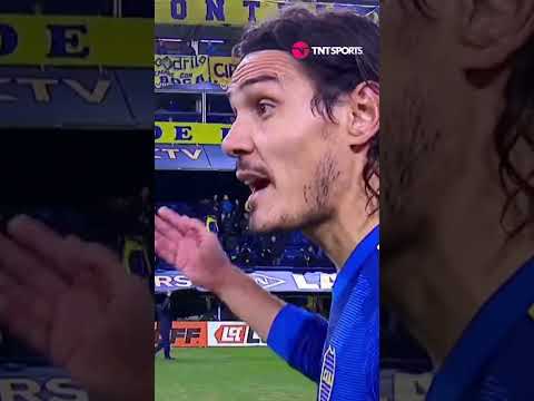 Cavani le fue a reclamar a Mastrángelo por el tiempo adicionado â Cavani le fue a reclamar a Mastrángelo por el tiempo adicionado â