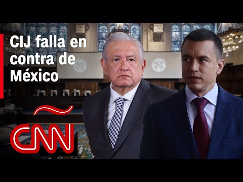 CIJ rechaza medidas provisionales solicitadas por México contra Ecuador