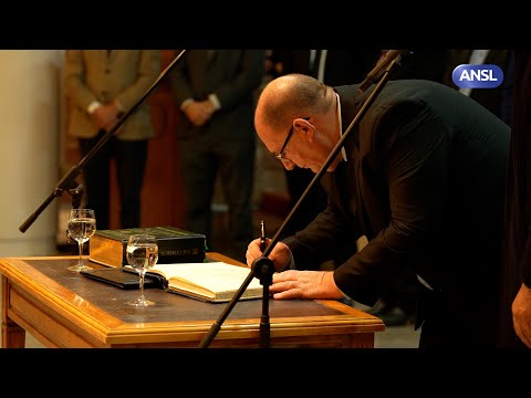 Claudio Poggi, asunción del nuevo Ministro de Desarrollo Humano