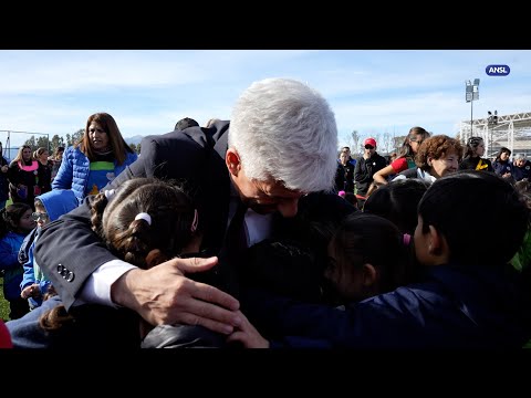 Claudio Poggi en el festejo del Día de los Jardines Claudio Poggi en el festejo del Día de los Jardines