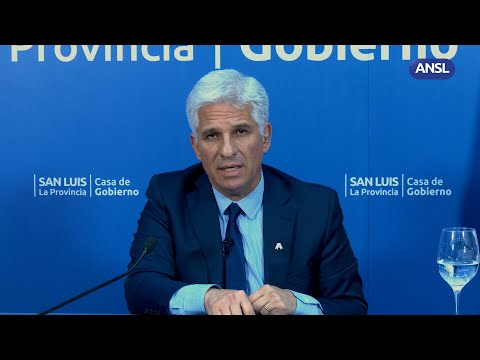 Claudio Poggi, gobernador de San Luis – Desarrollo Productivo