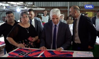 Claudio Poggi visita la Cooperativa Textil CUPS