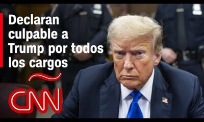 Declaran culpable a Donald Trump en el juicio de pago de dinero por silencio en Nueva York