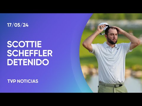 Detuvieron al golfista N°1 del mundo