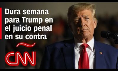 Dura semana para Trump en el juicio penal en su contra