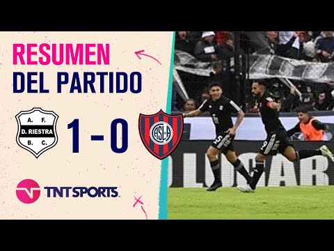El CiclÃ³n debutÃ³ con el pie izquierdo ante el Malevo | #DeportivoRiestra 1-0 #SanLorenzo | Resumen