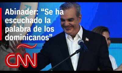 El discurso de Abinader tras declararse ganador de la elección presidencial en República Dominicana