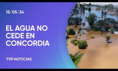 En Concordia creció el número de evacuados por las inundaciones