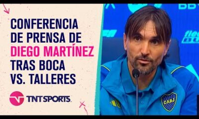 EN VIVO: Diego MartÃ­nez habla en conferencia de prensa tras Boca vs. Talleres