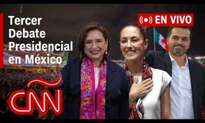 EN VIVO 🔴 | Tercer Debate Presidencial entre Sheinbaum, Gálvez y Máynez | Elecciones en México 2024