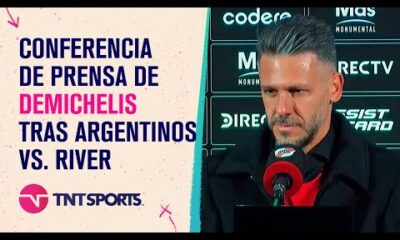 EN VIVO: MartÃ­n Demichelis habla en conferencia de prensa tras Argentinos vs. River