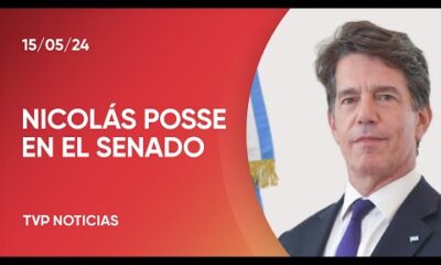 En VIVO: Nicolás Posse en el Senado: el informe del jefe de Gabinete