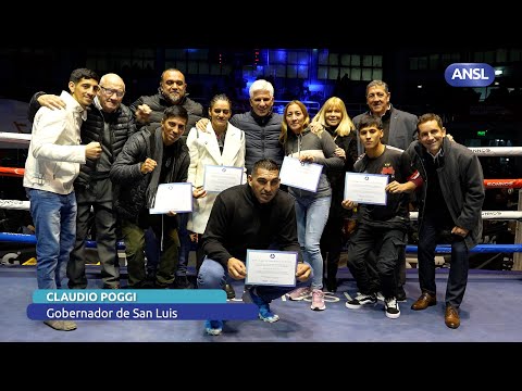Entrega de equipamientos para gimnasios, Claudio Poggi, Gobernador de San Luis Entrega de equipamientos para gimnasios, Claudio Poggi, Gobernador de San Luis