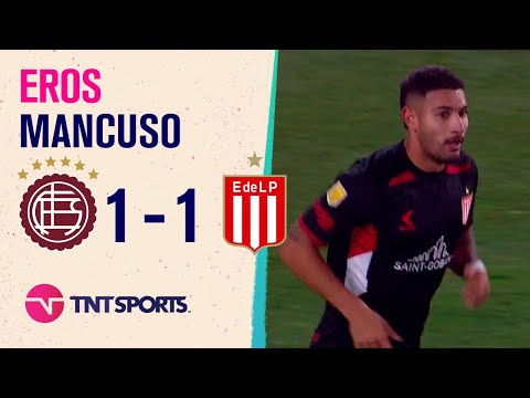 Eros #Mancuso apareció en el área e igualó el partido para #Estudiantes ante #Lanús Eros #Mancuso apareció en el área e igualó el partido para #Estudiantes ante #Lanús