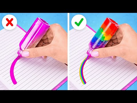 📐✂️ Creaciones en el Aula: Ideas y Trucos DIY Atractivos que Todo Estudiante Debería Probar! 🎒📚