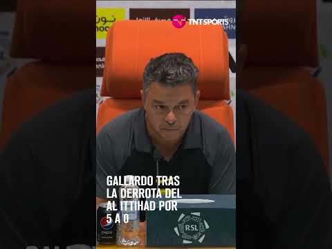 Gallardo se mostrÃ³ como el «mÃ¡ximo responsable» luego de la derrota de Al Ittihad ante Al Ettifaq