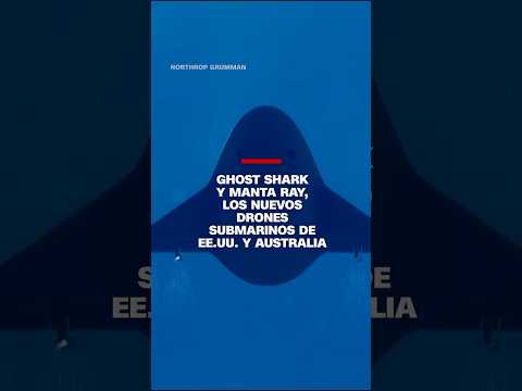 Ghost Shark y Manta Ray, los nuevos drones submarinos de EE.UU. y Australia