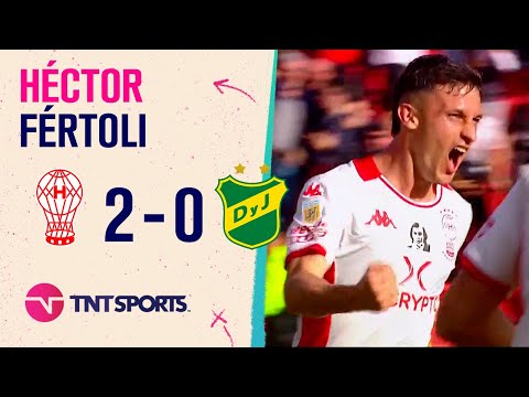 HÃ©ctor #FÃ©rtoli estira la ventaja para #HuracÃ¡n ante #DefensaYJusticia