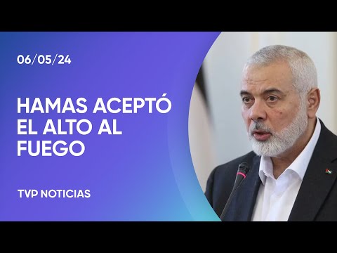 Hamas aceptó una propuesta de alto al fuego en Gaza, Israel analiza la propuesta
