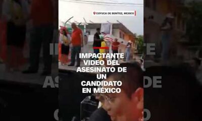 Impactante video del asesinato de un candidato a alcalde en las elecciones de México