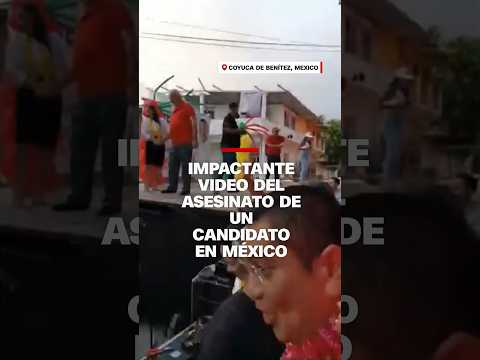 Impactante video del asesinato de un candidato a alcalde en las elecciones de México Impactante video del asesinato de un candidato a alcalde en las elecciones de México