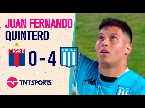 Juan Fernando #Quintero, de penal, liquida el partido y #Racing aplasta a #Tigre en el marcador Juan Fernando #Quintero, de penal, liquida el partido y #Racing aplasta a #Tigre en el marcador