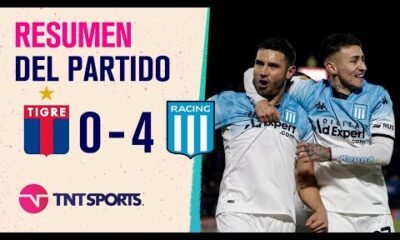 La Academia goleÃ³ a un Matador que no encuentra el rumbo | #Tigre 0-4 #Racing | Resumen