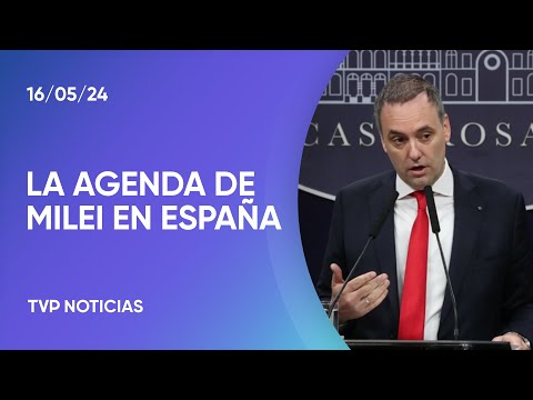 La agenda del Presidente Milei en España La agenda del Presidente Milei en España