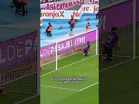 LO GRITARON TODOS ð Aquino y un tiro libre con el que VÃ©lez casi lo da vuelta ante Estudiantes