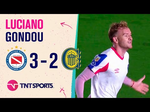 Luciano #Gondou y un GOLAZO para que #Argentinos pase a ganarlo frente a #RosarioCentral