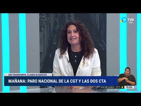 Mañana paro nacional de la CGT y de las dos CTA