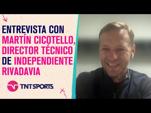 MartÃ­n Cicotello: «Independiente Rivadavia es un club que va creciendo»