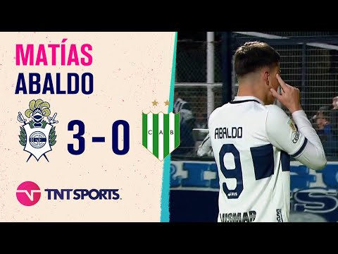 MatÃ­as #Abaldo liquidÃ³ el partido para #Gimnasia contra #Banfield