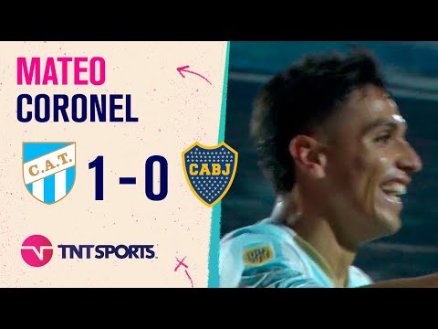 Mateo #Coronel adelantÃ³ a #AtlÃ©ticoTucumÃ¡n en el partido frente a #Boca