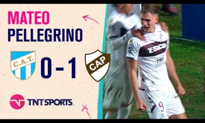 Mateo #Pellegrino, de penal, puso a #Platense arriba en el marcador ante #AtlÃ©ticoTucumÃ¡n