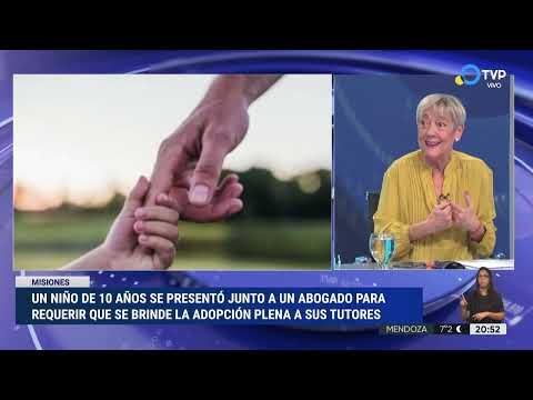 Misiones: un niño pide la adopción plena para sus tutores Misiones: un niño pide la adopción plena para sus tutores