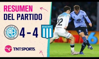 PARTIDAZO EN ALBERDI: Milagroso empate del Pirata ante la Academia | #Belgrano 4-4 #Racing | Resumen