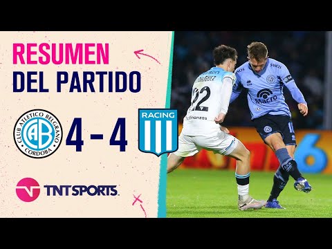 PARTIDAZO EN ALBERDI: Milagroso empate del Pirata ante la Academia | #Belgrano 4-4 #Racing | Resumen