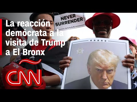 ¿Qué opinan los demócratas de la visita de Trump a El Bronx? ¿Qué opinan los demócratas de la visita de Trump a El Bronx?