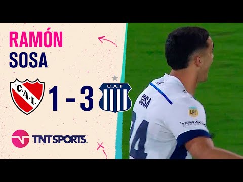 RamÃ³n #Sosa hizo un GOLAZO y liquidÃ³ el partido para #Talleres ante #Independiente