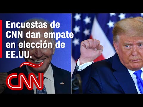 Resumen de encuestas de CNN dan empate en elección de EE.UU.