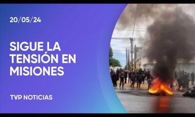 Sigue la tensión en Misiones por la protesta de la policía provincial