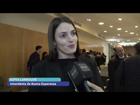 Sofía Larroudé, intendenta de Buena Esperanza Sofía Larroudé, intendenta de Buena Esperanza