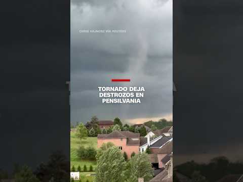 Tornado deja destrozos en #Pensilvania