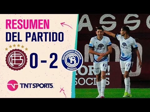 Triunfazo de la Lepra Mendocina ante el Granate | #Lanus 0-2 #IndependienteRivadavia | Resumen