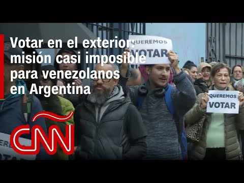 Votar en las elecciones de Venezuela es una misión casi imposible desde Argentina