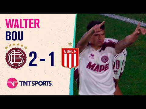 Walter #Bou le dio la victoria a #Lanús frente a #Estudiantes Walter #Bou le dio la victoria a #Lanús frente a #Estudiantes
