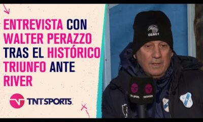 Walter Perazzo: “Este triunfo va a quedar en la historia del club”