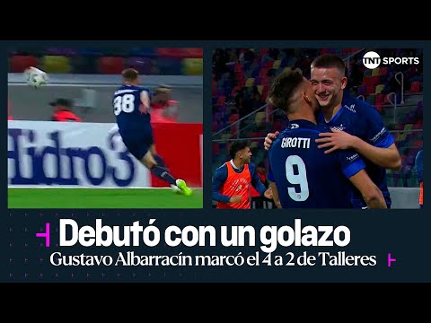 ¡DEBUT SOÃADO!â½ð¥ Gustavo #AlbarracÃn y un GOLAZO para el triunfo de #Talleres contra #CentralCórdoba ¡DEBUT SOÃADO!â½ð¥ Gustavo #AlbarracÃn y un GOLAZO para el triunfo de #Talleres contra #CentralCórdoba