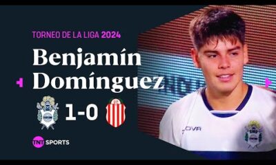 Â¡GOL DE PENAL PARA GIMNASIA! ðºâ½ El tanto de BenjamÃ­n #DomÃ­nguez frente a #BarracasCentral